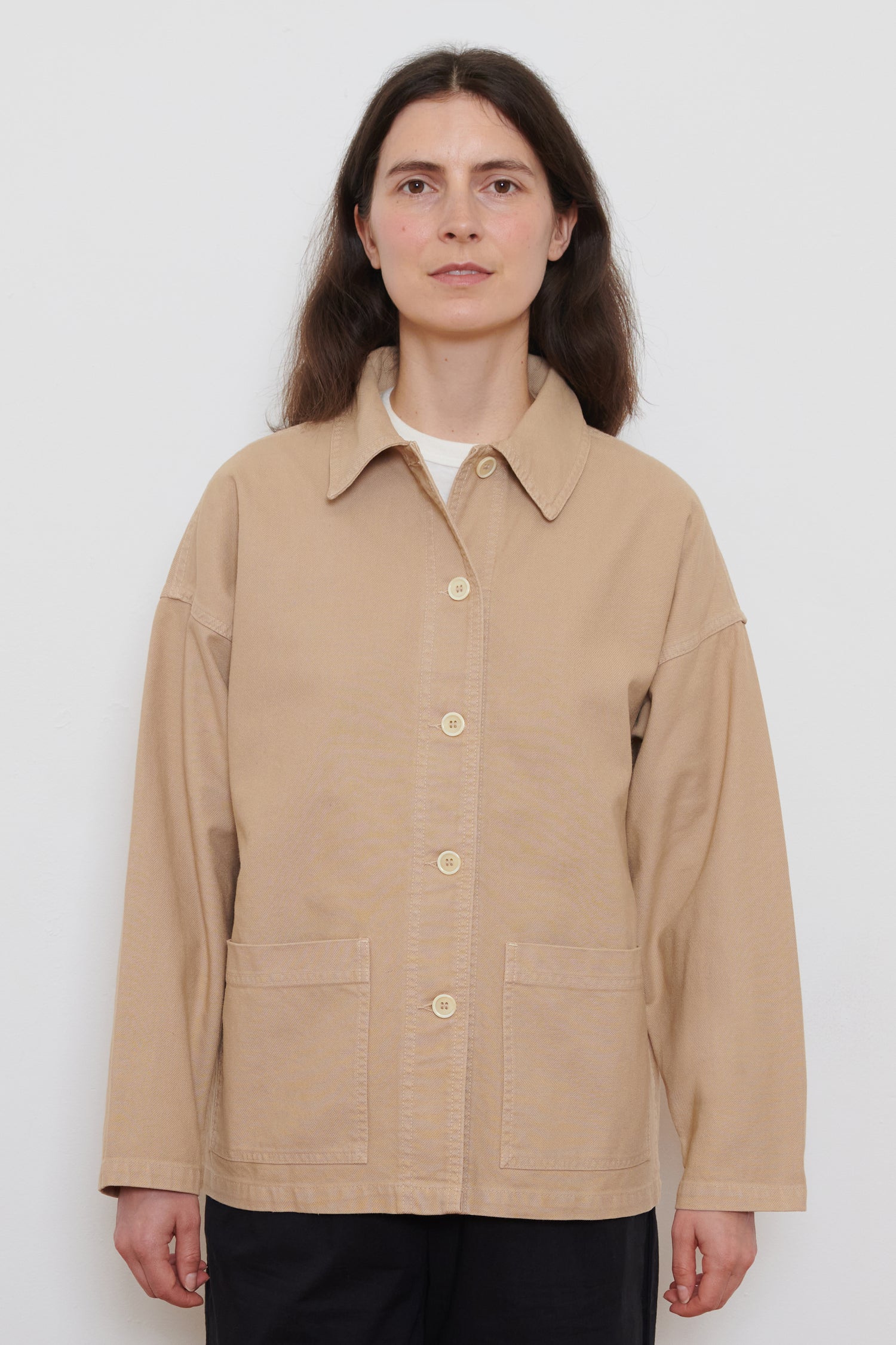 Vetra | Weaved Jacket - Chalk