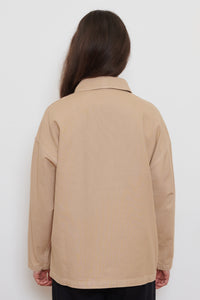 Vetra | Weaved Jacket - Chalk
