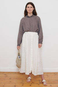 Ichi Antiquities | Linen Shirt - Charcoal