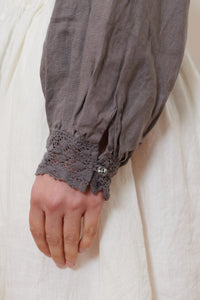 Ichi Antiquities | Linen Shirt - Charcoal