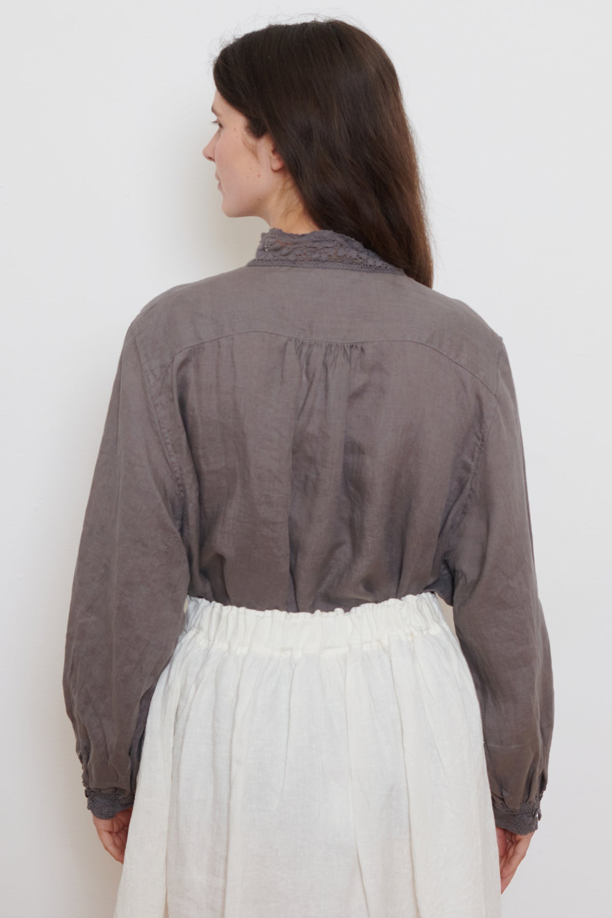 Ichi Antiquities | Linen Shirt - Charcoal