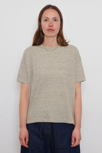 Ichi Antiquities | Knitted T-Shirt - Beige