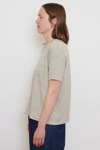Ichi Antiquities | Knitted T-Shirt - Beige