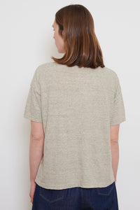 Ichi Antiquities | Knitted T-Shirt - Beige
