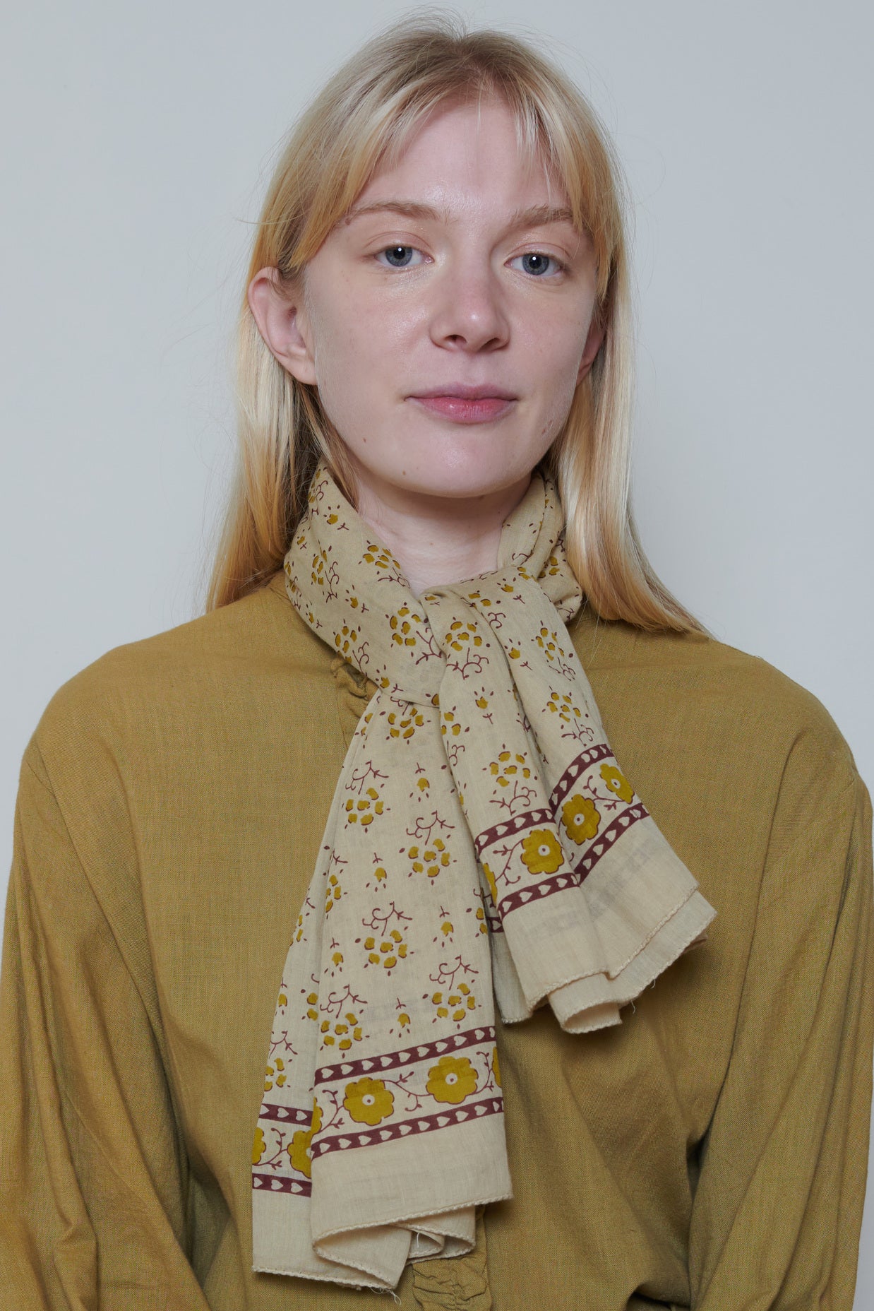 Soeur | Classic Foulard - Mastic/Pale Yellow