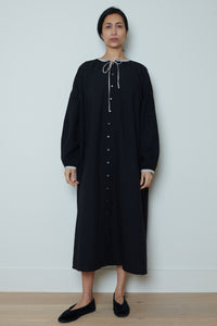Ichi Antiquities | Cotton Cashmere Viyella Dress