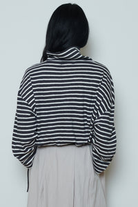 Ichi Antiquities | Stripe Turtle Neck