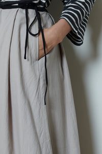 Ichi Antiquities | Cotton Cashmere Viyella Skirt