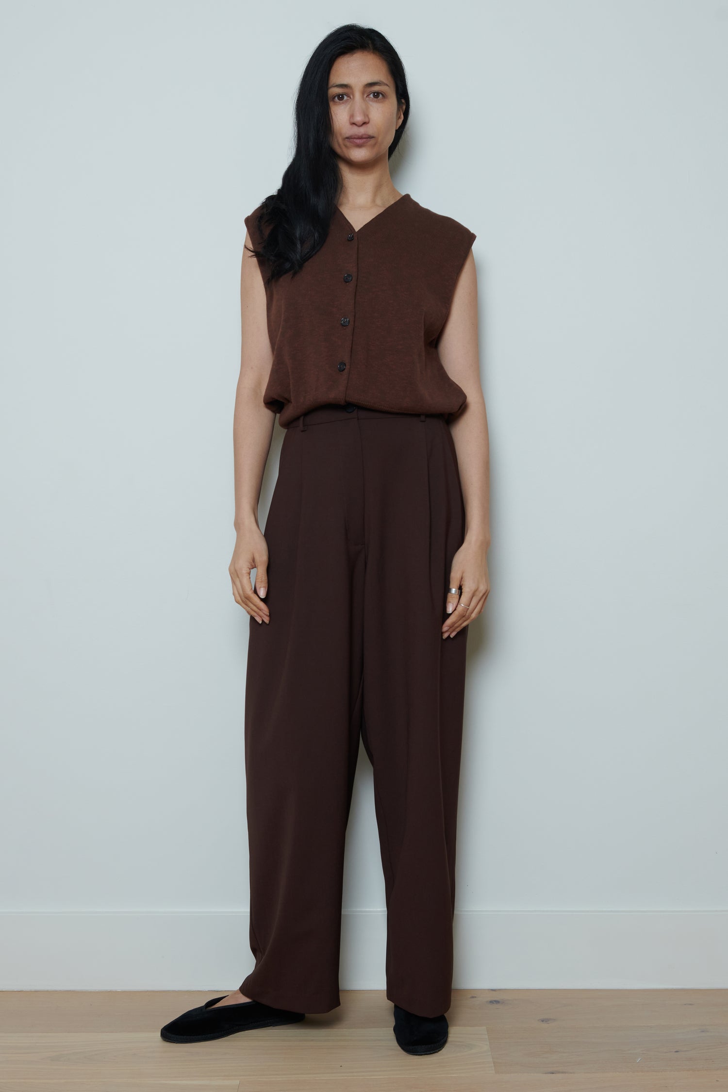 Cordera | Tailored Masculine Pants - Burgundy