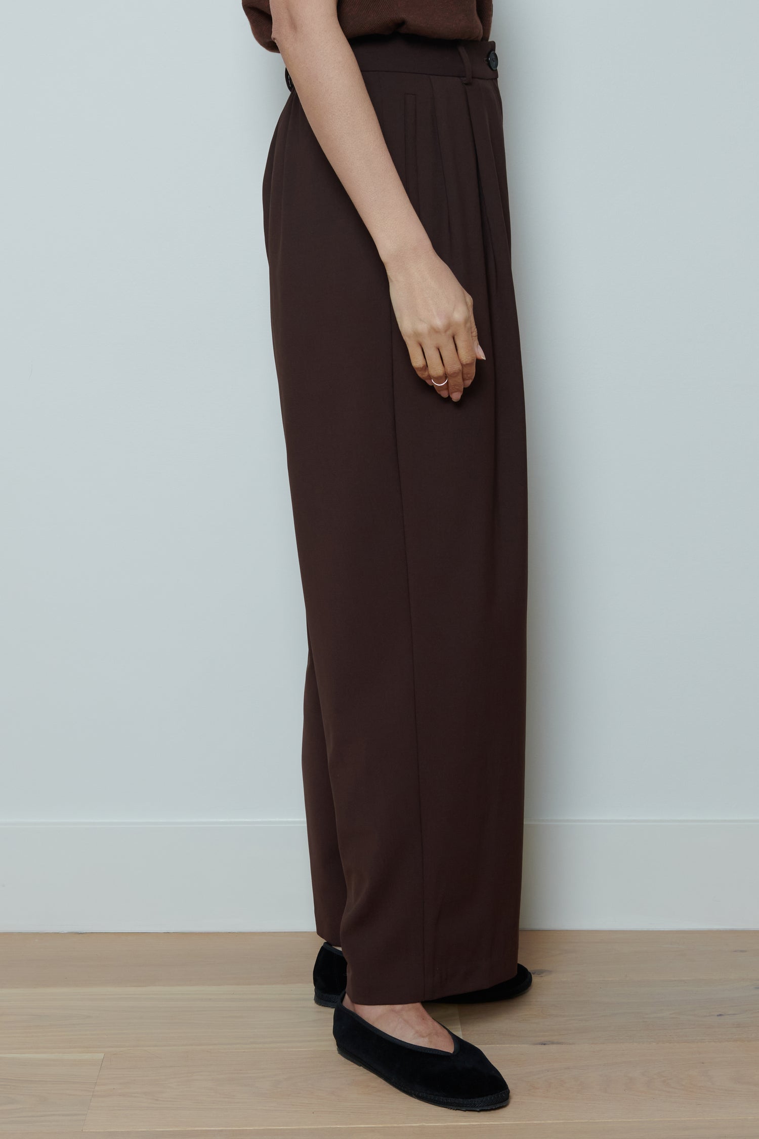 Cordera | Tailored Masculine Pants - Burgundy