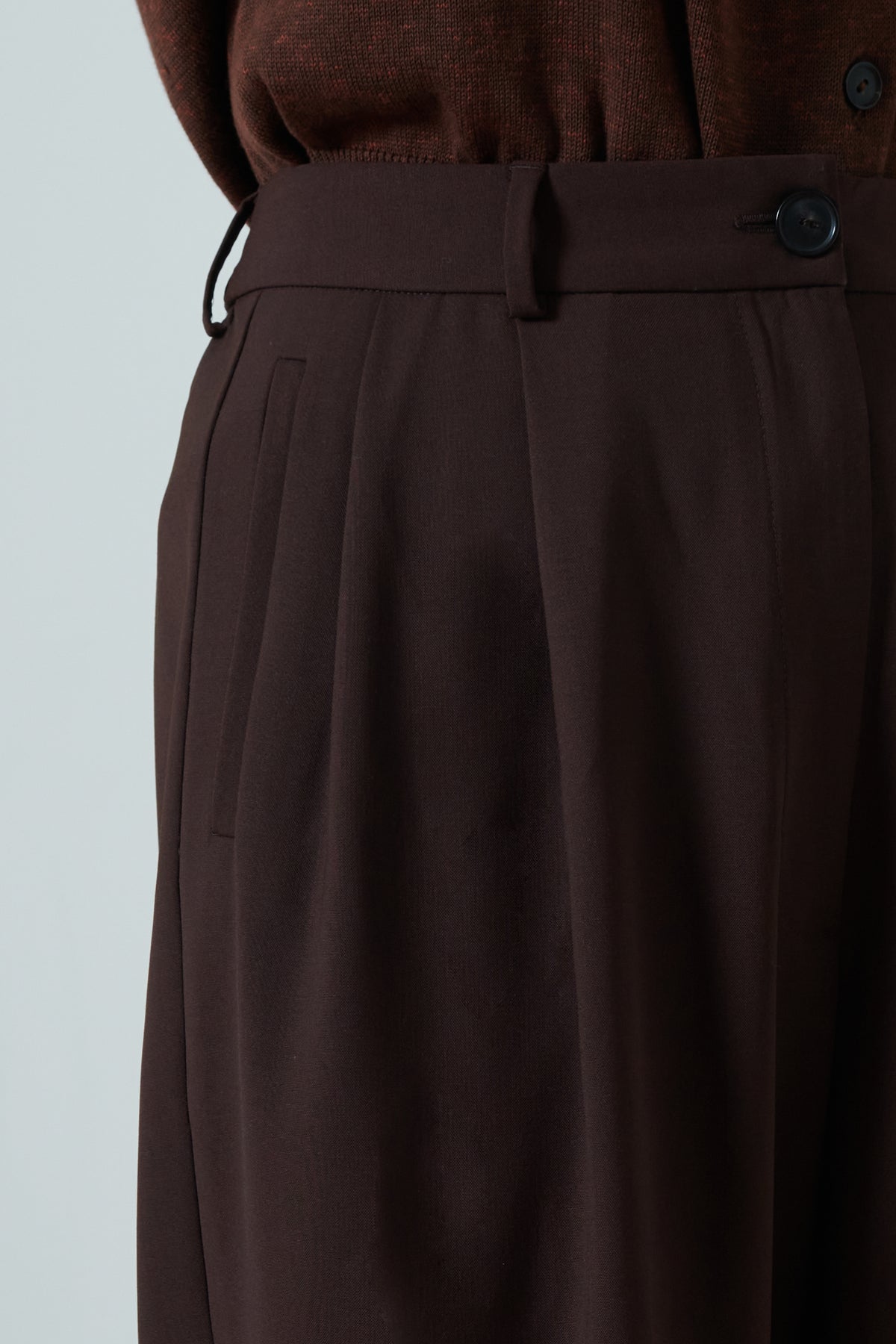 Cordera | Tailored Masculine Pants - Burgundy