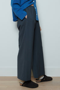 Cordera | Tailored Drawstring Pants - Ebony