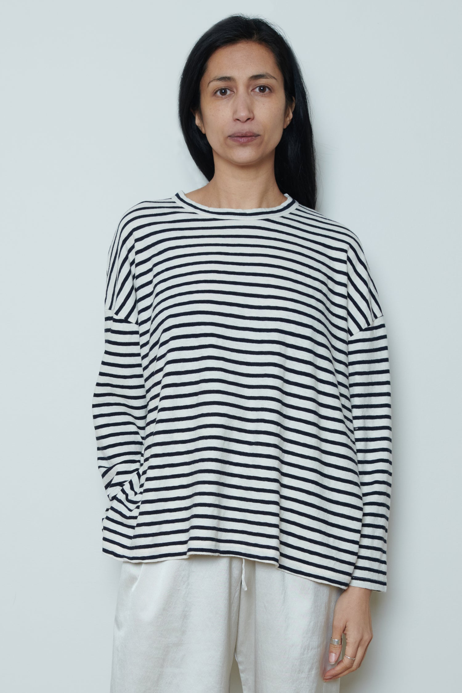 Ichi Antiquities | Stripe Pullover