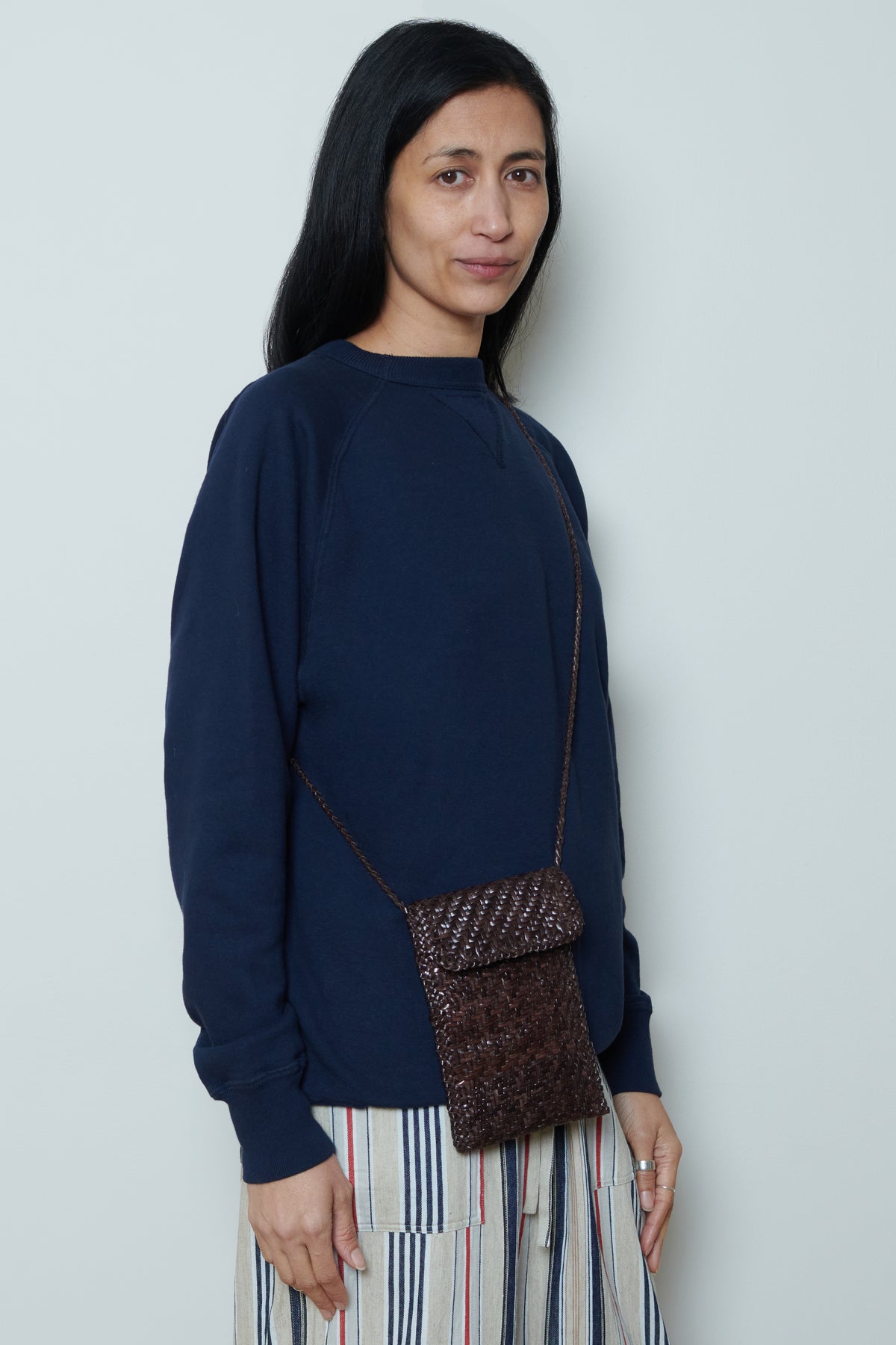 Dragon Diffusion | Phone Cross Body Bag - Dark Brown