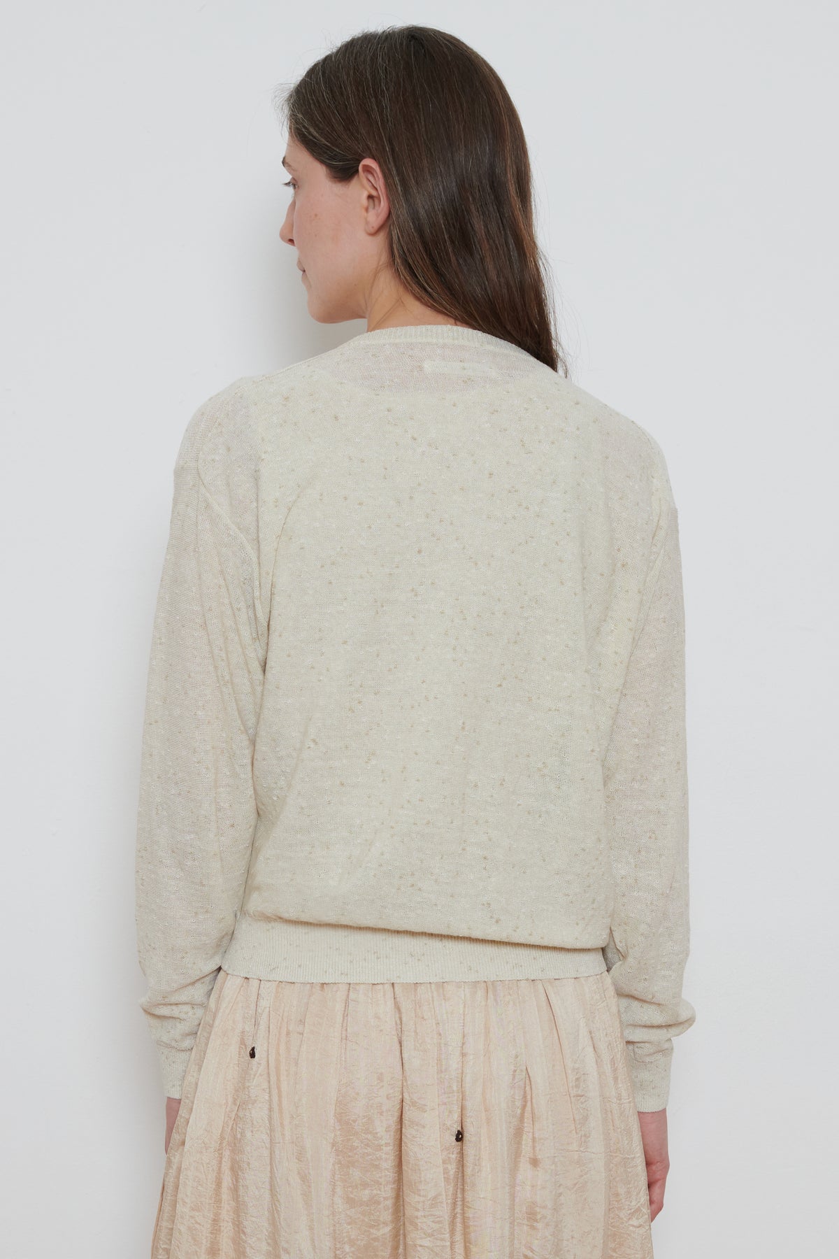Cordera | Linen and Cotton Flecked Cardigan -