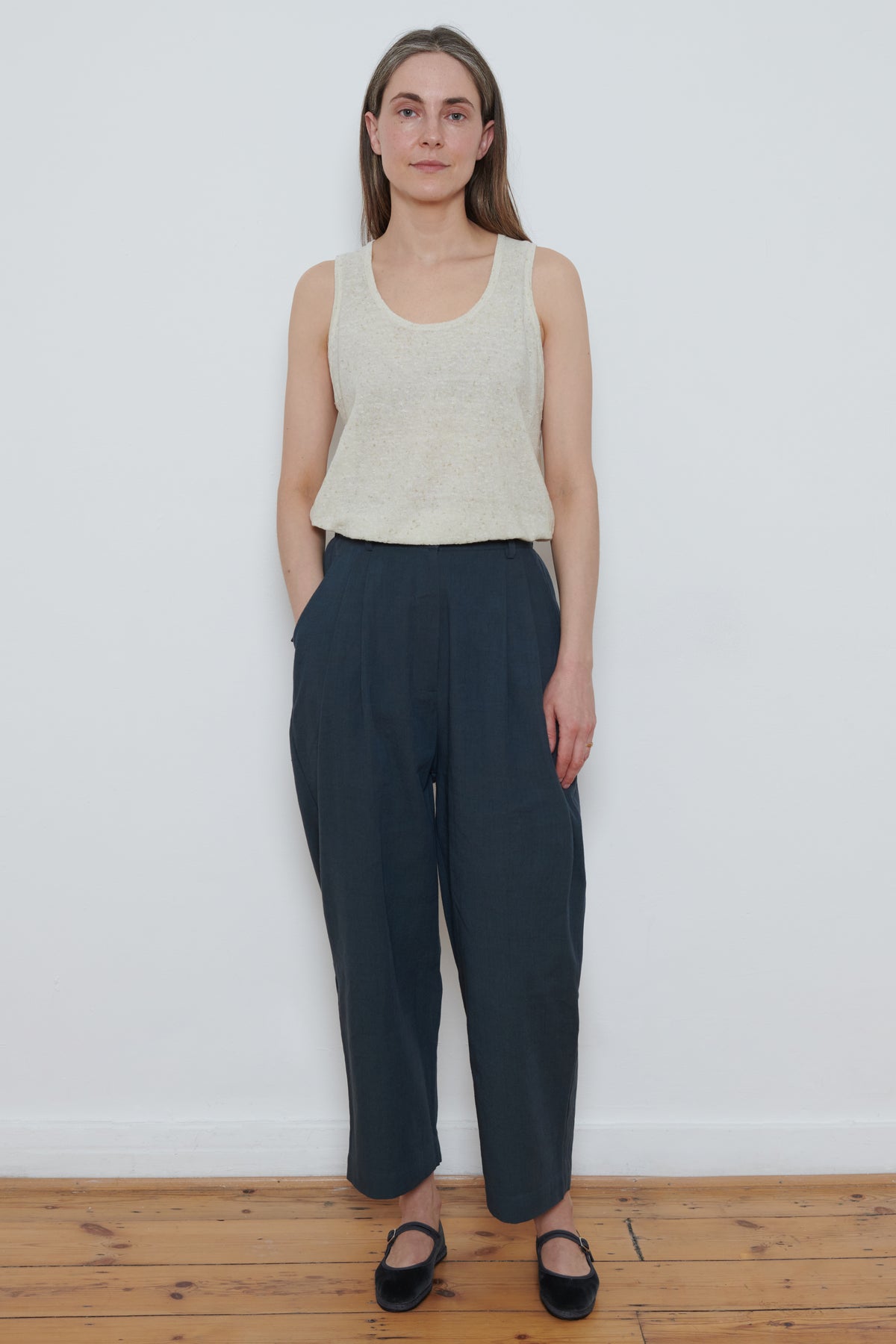 Runaway Bicycle |  Greta Trousers - Slate Grey