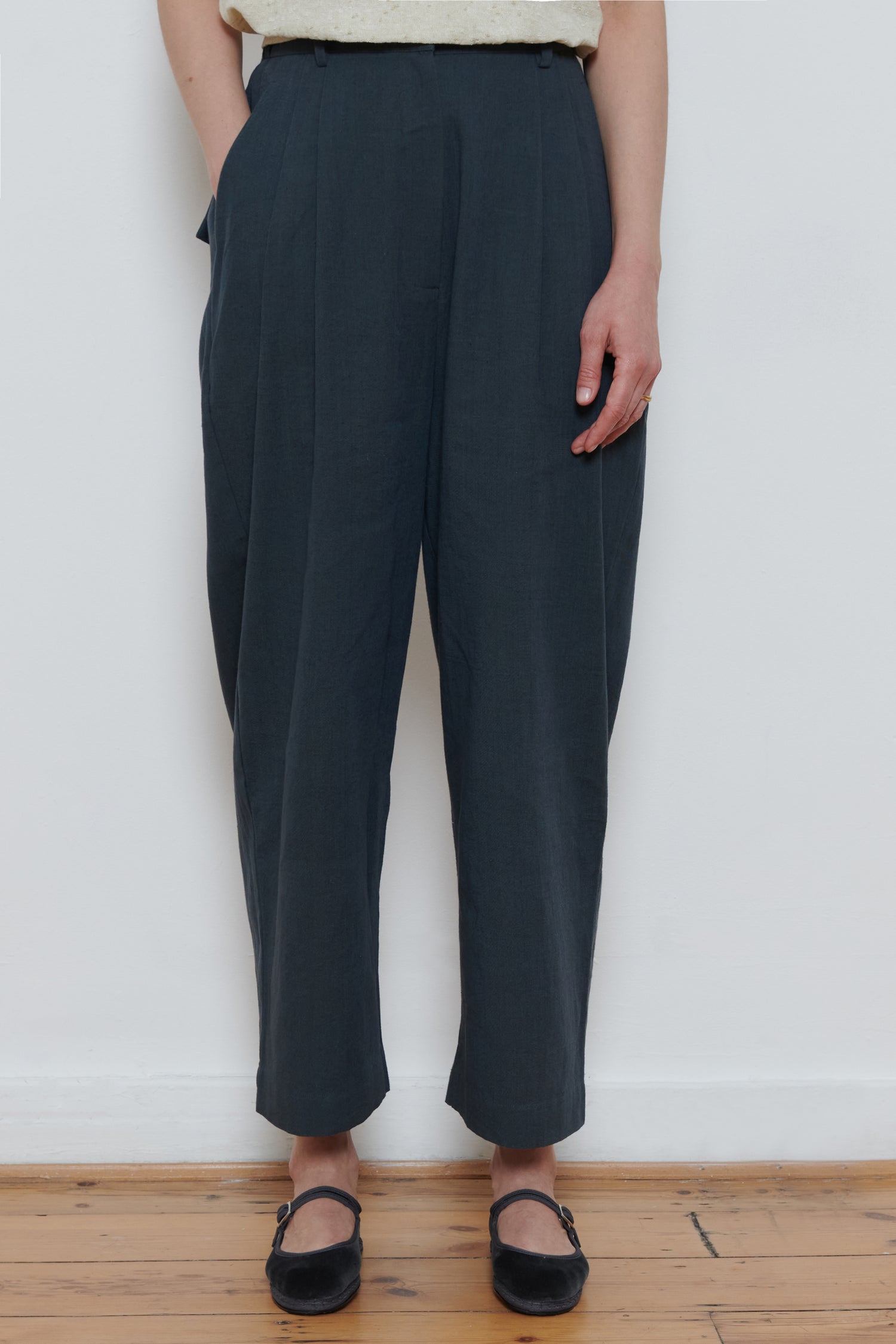 Runaway Bicycle |  Greta Trousers - Slate Grey