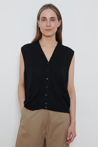 Cordera | Oversize Waistcoat - Black