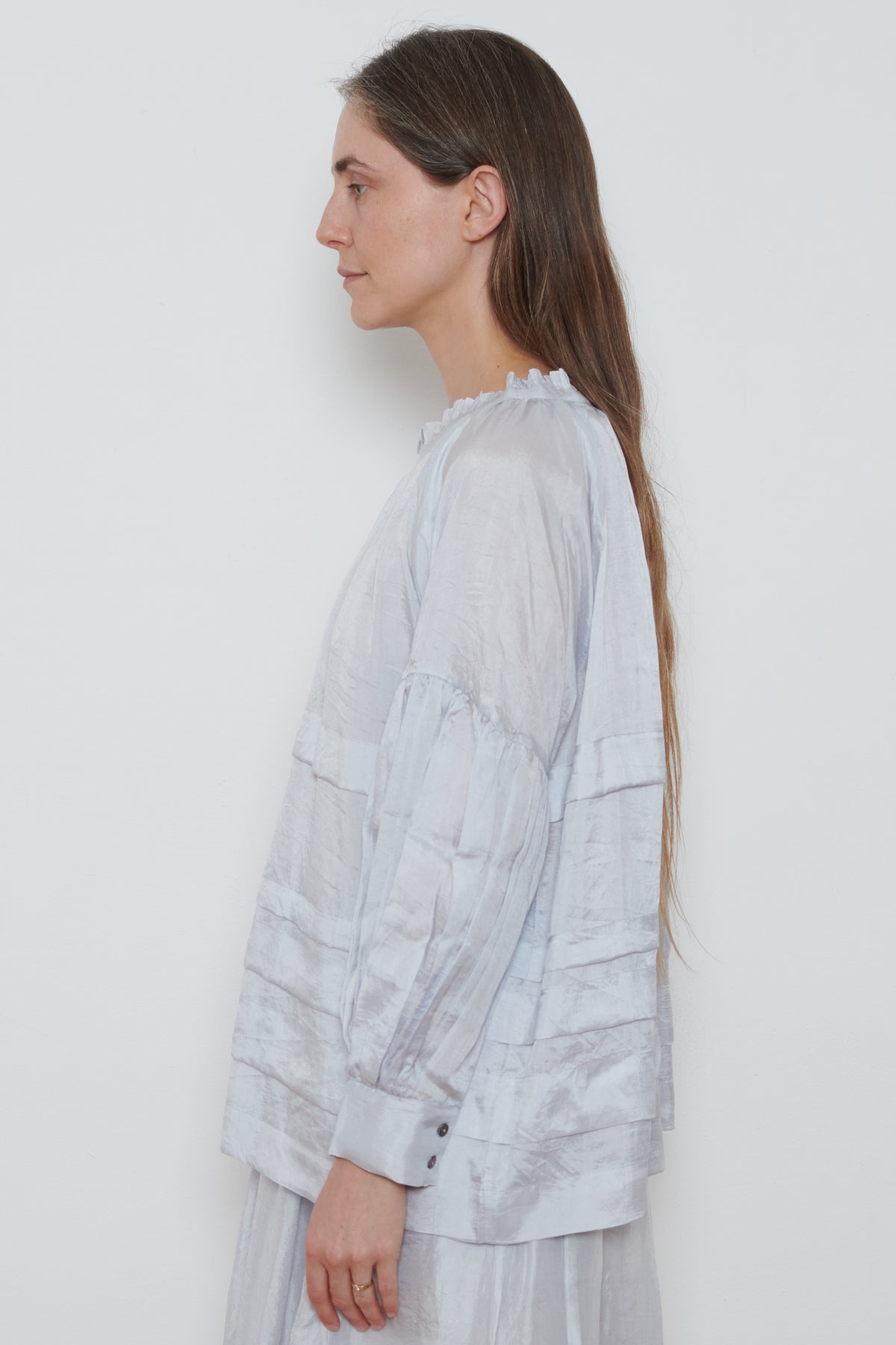 Runaway Bicycle | Astrid Blouse- Sky Blue