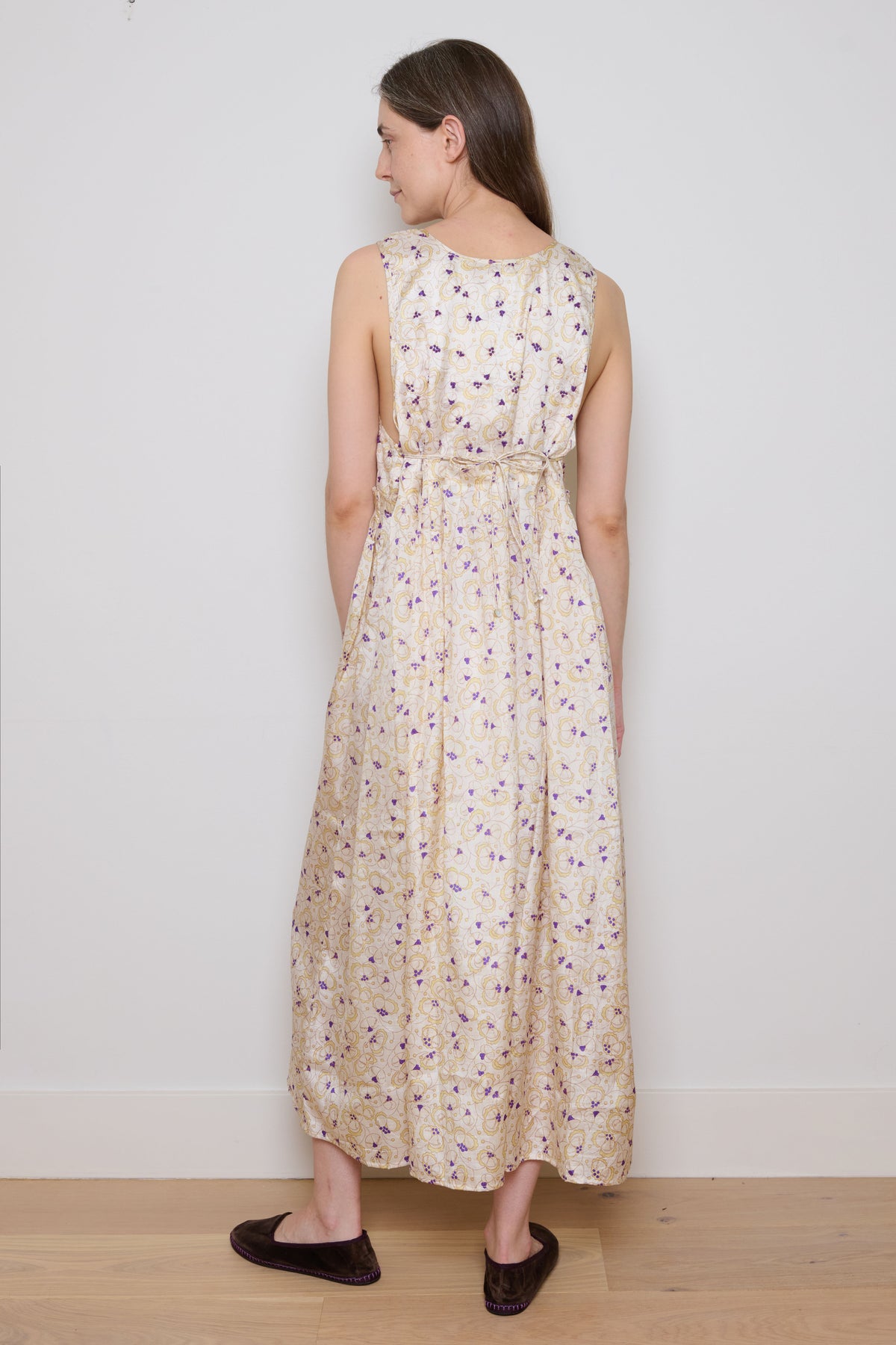 Bunon | Patterned Dress - White Floral
