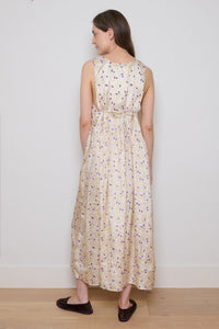 Bunon | Patterned Dress - White Floral