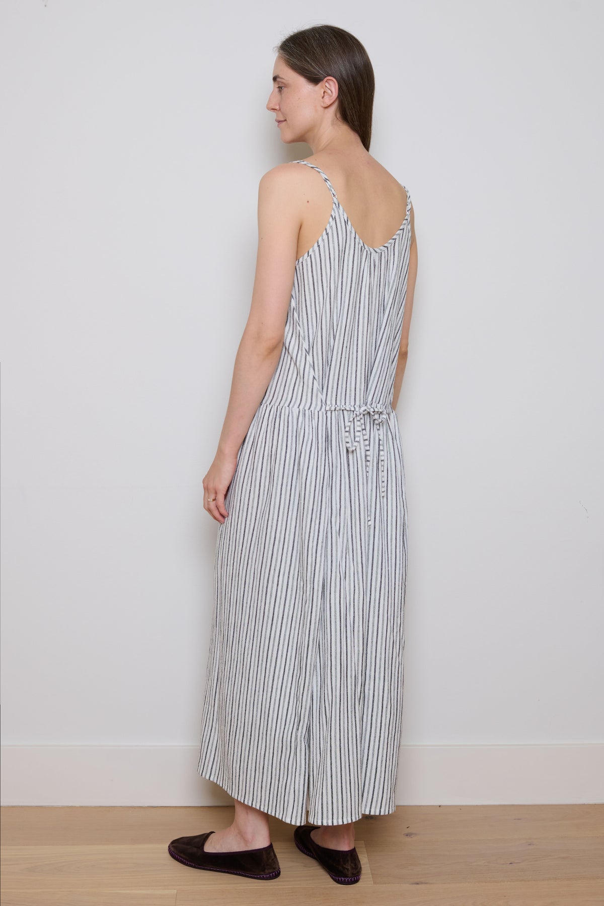 Tidy Street Collection | Kate Dress- White Stripe