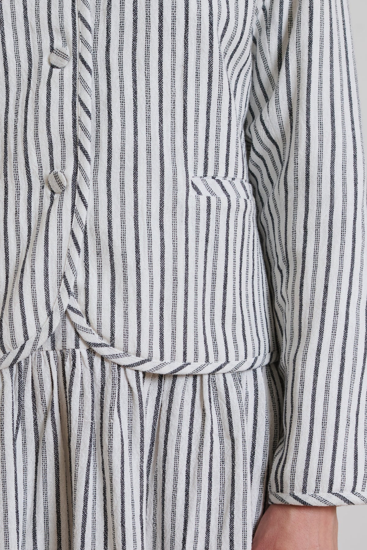Tidy Street Collection | Helen Trousers - White Stripe