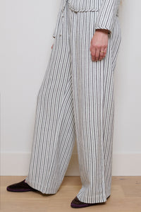 Tidy Street Collection | Helen Trousers - White Stripe