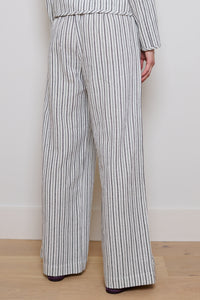 Tidy Street Collection | Helen Trousers - White Stripe