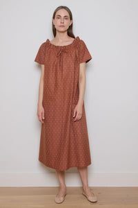 Tidy Street Collection | Dotty Dress - Brown