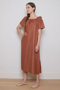 Tidy Street Collection | Dotty Dress - Brown