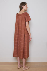 Tidy Street Collection | Dotty Dress - Brown