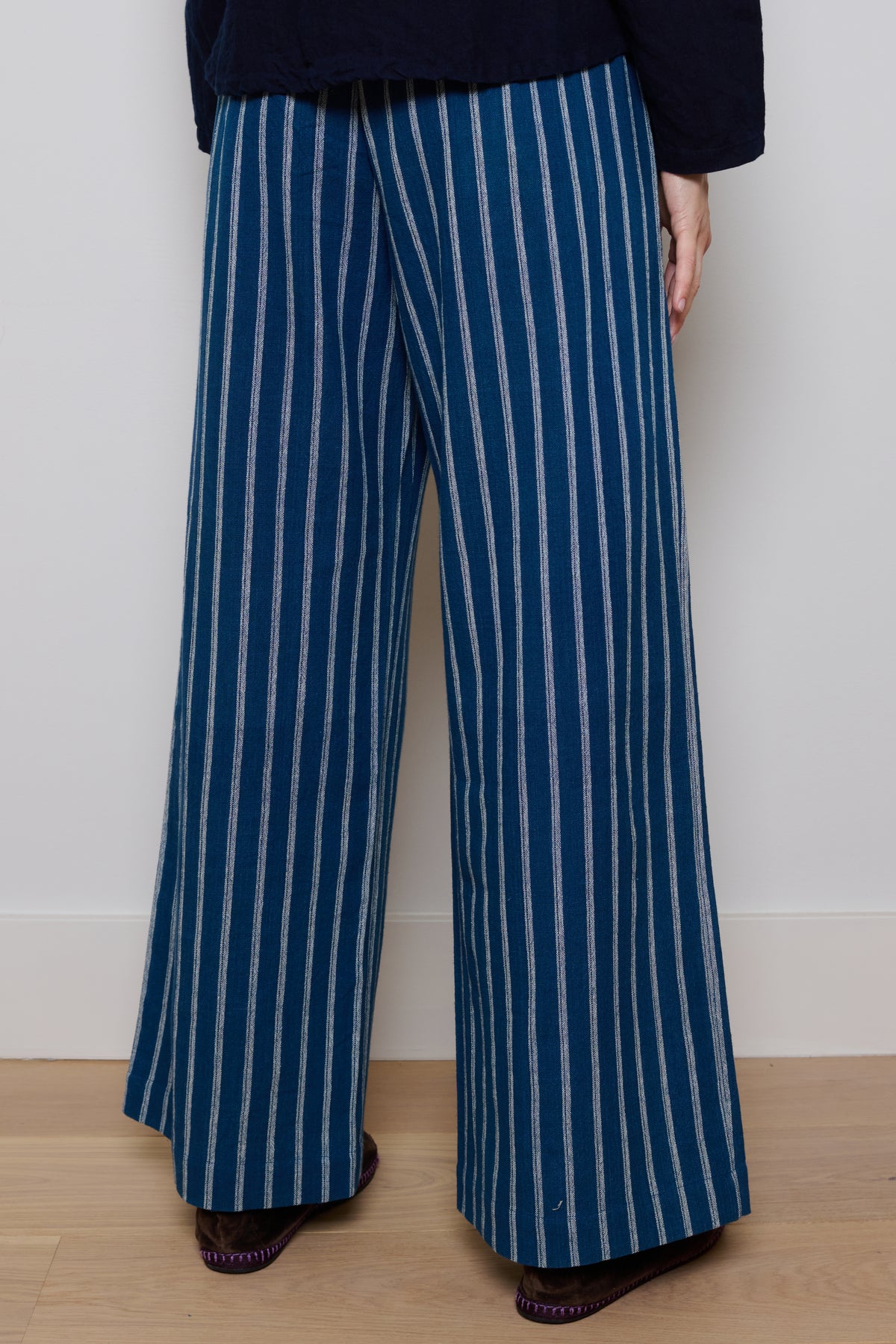 Tidy Street Collection | Helen Trousers - Blue Stripe