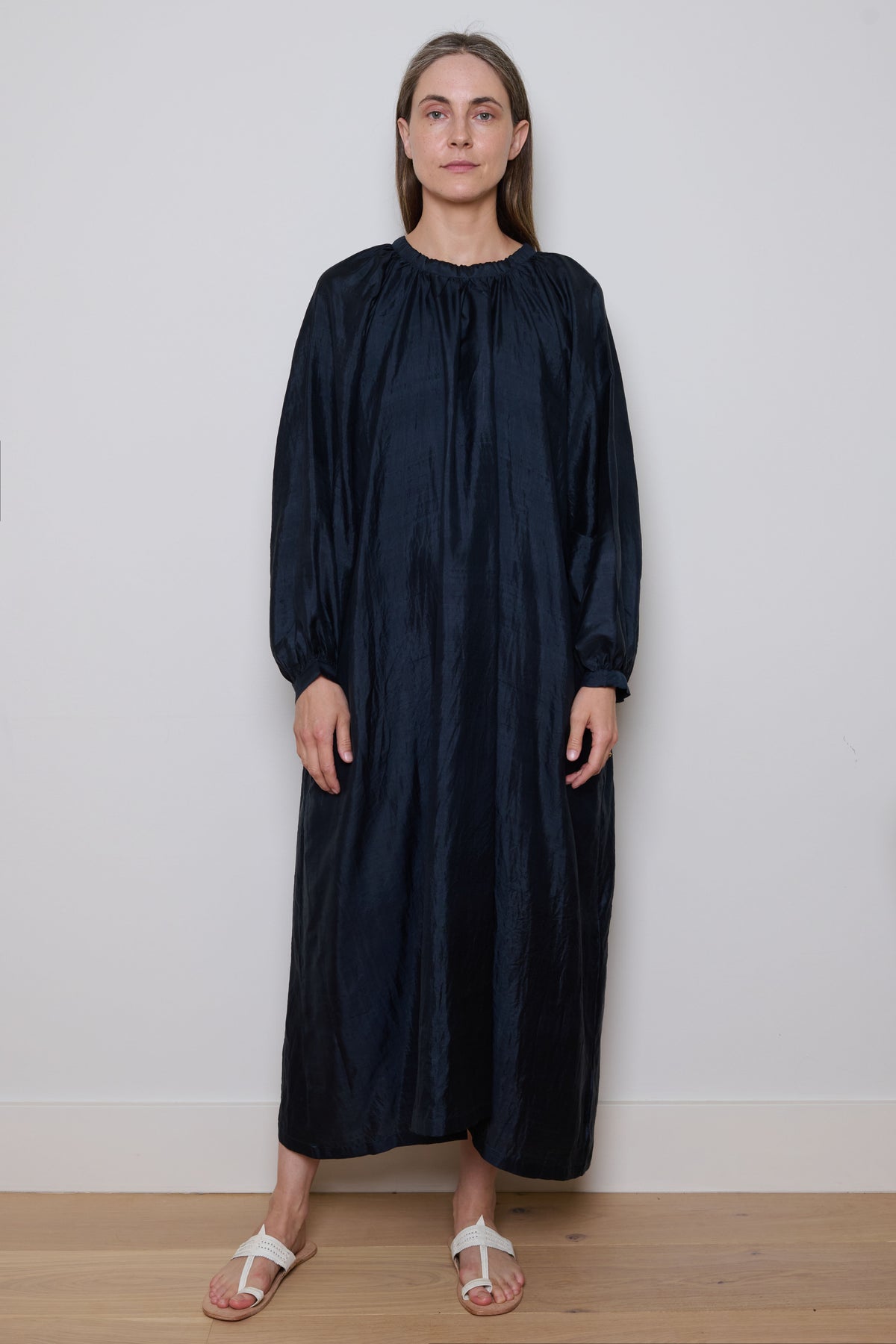Bunon | Silk Dress - Charcoal