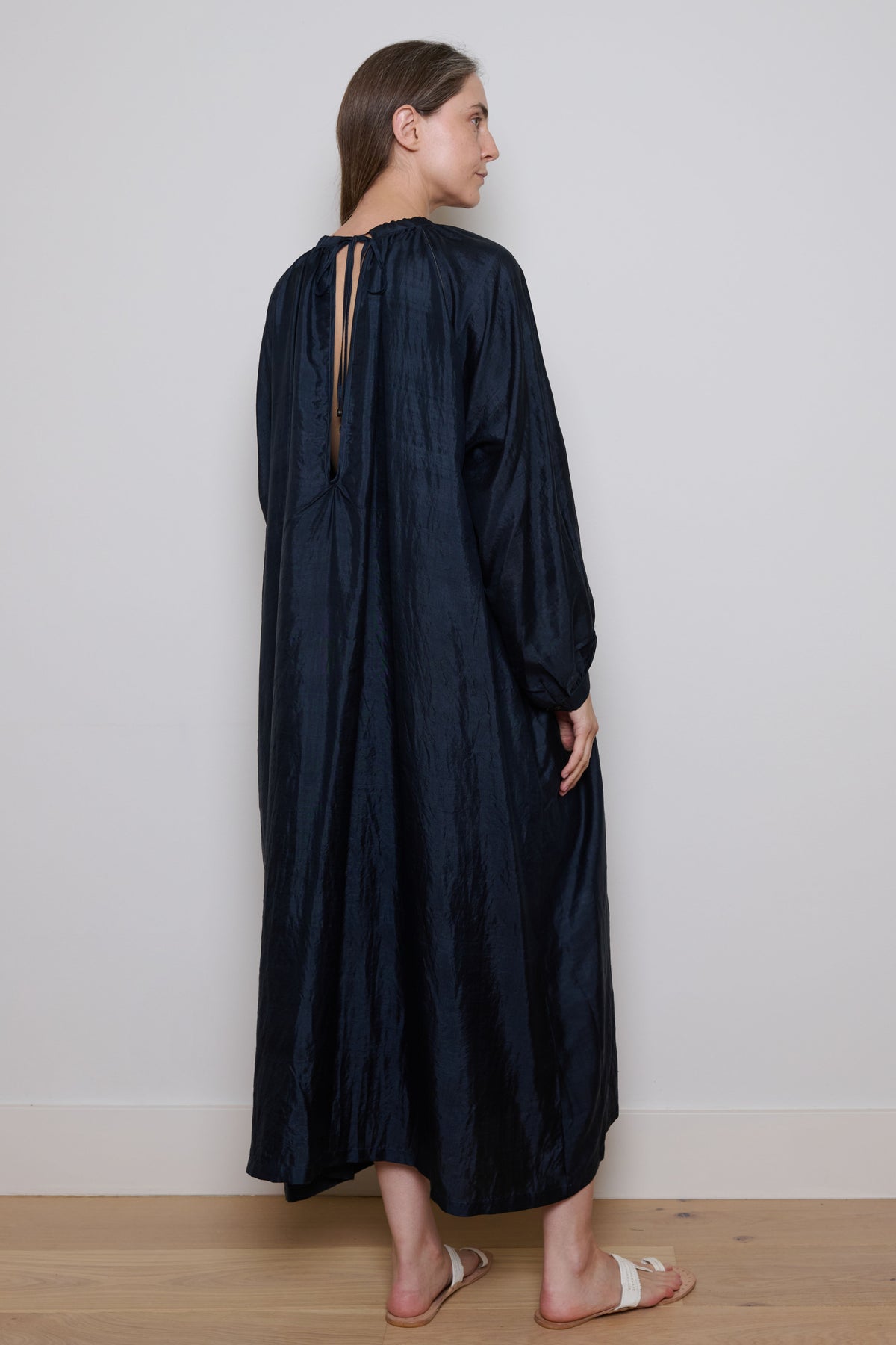 Bunon | Silk Dress - Charcoal