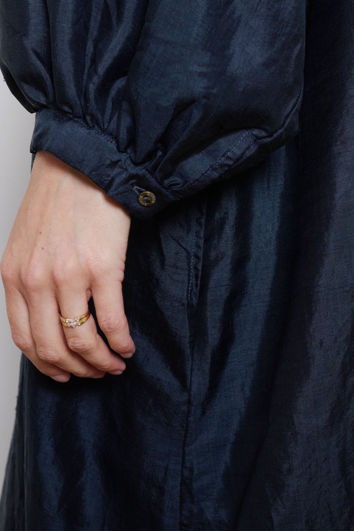 Bunon | Silk Dress - Charcoal