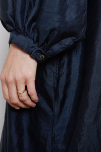 Bunon | Silk Dress - Charcoal