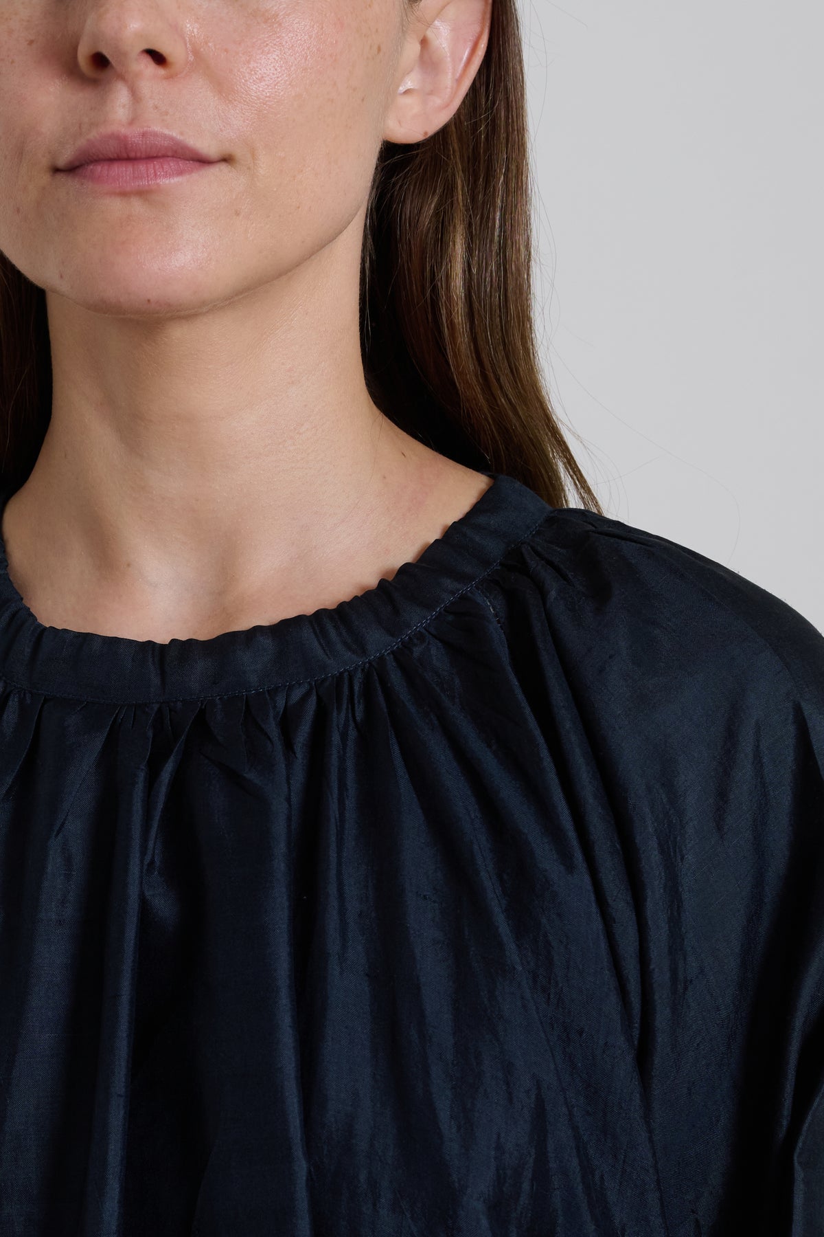 Bunon | Silk Dress - Charcoal