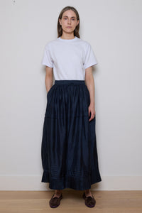 Bunon | Silk Skirt -  Charcoal