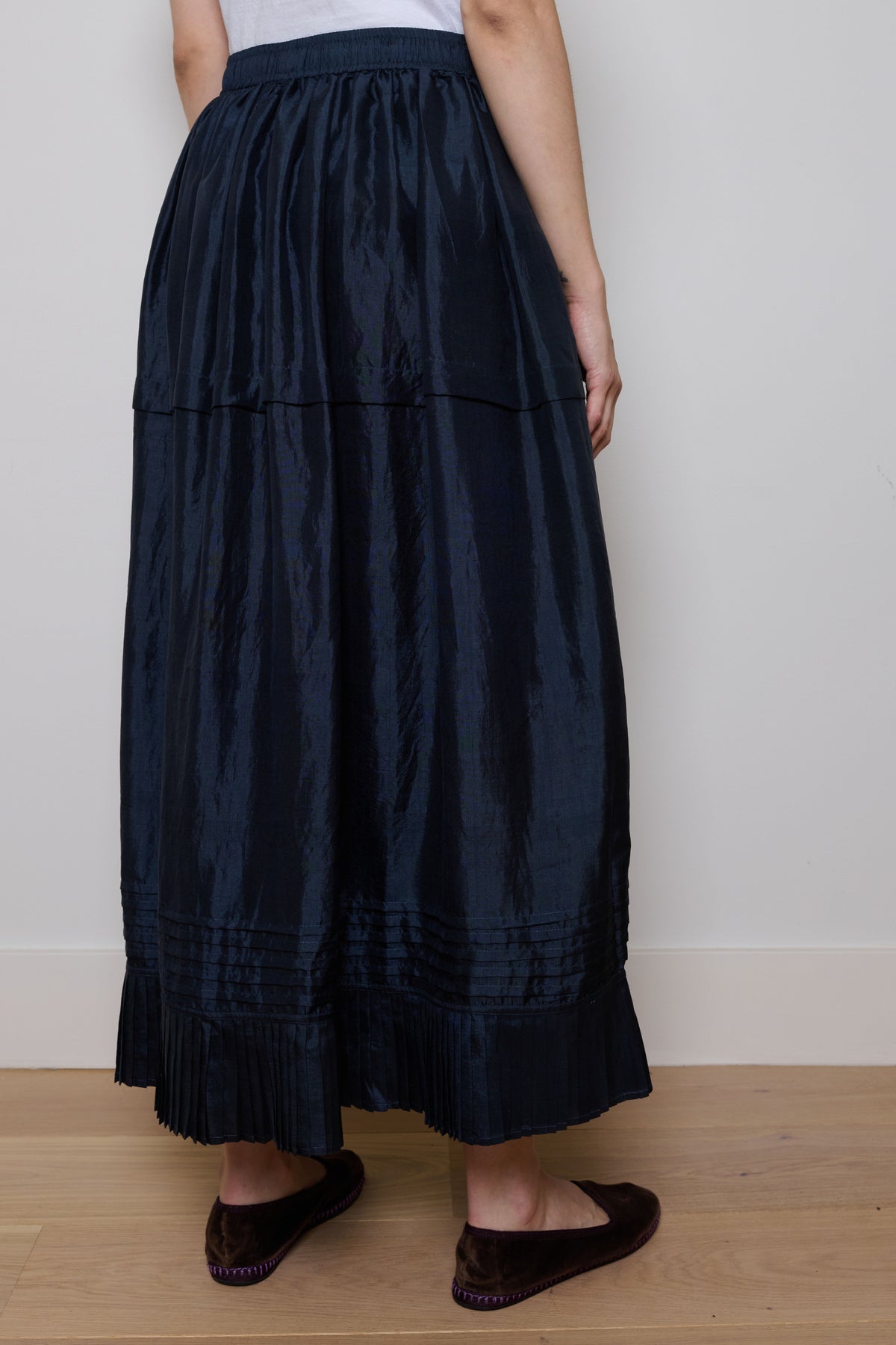 Bunon | Silk Skirt -  Charcoal