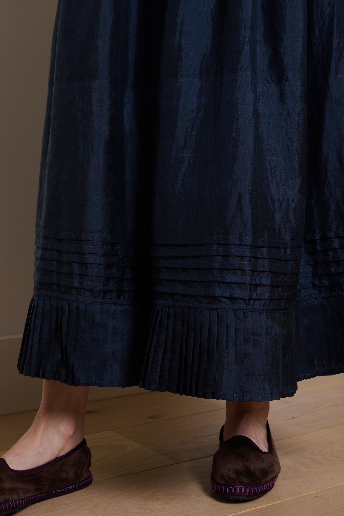 Bunon | Silk Skirt -  Charcoal