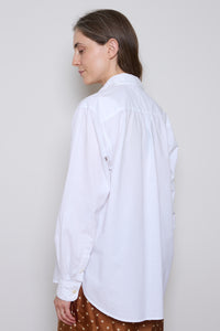 Tidy Street Collection | Betty Shirt - White Poplin