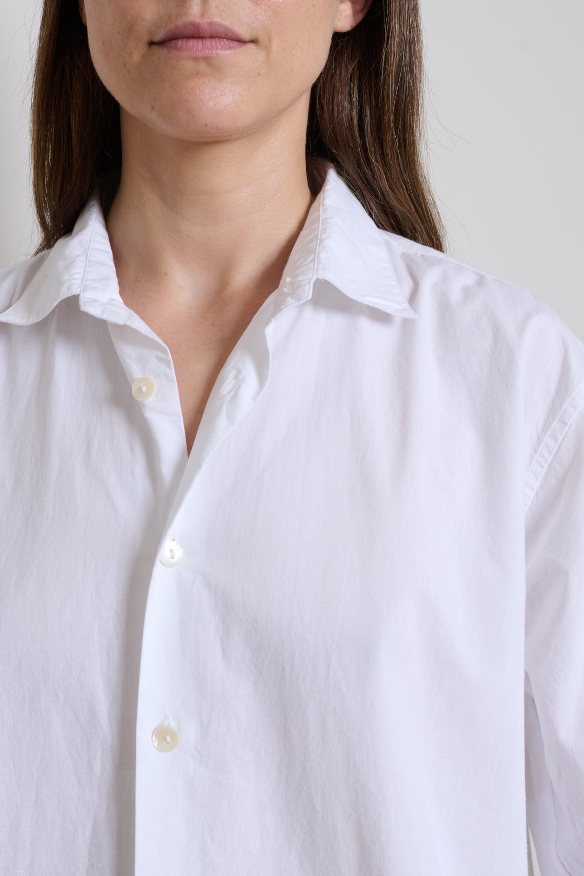 Tidy Street Collection | Betty Shirt - White Poplin