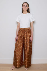 Bunon | Silk Trousers - Brown or Charcoal