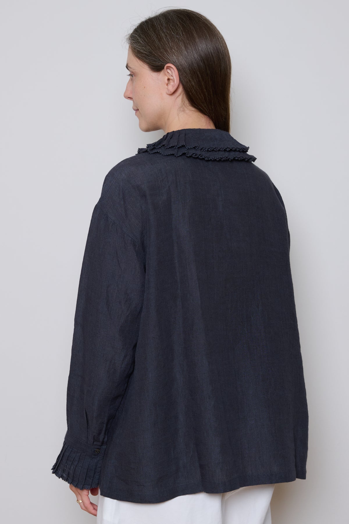 Bunon | Linen Shirt - Charcoal