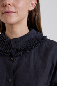 Bunon | Linen Shirt - Charcoal