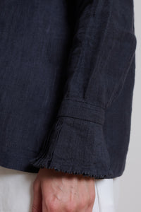 Bunon | Linen Shirt - Charcoal