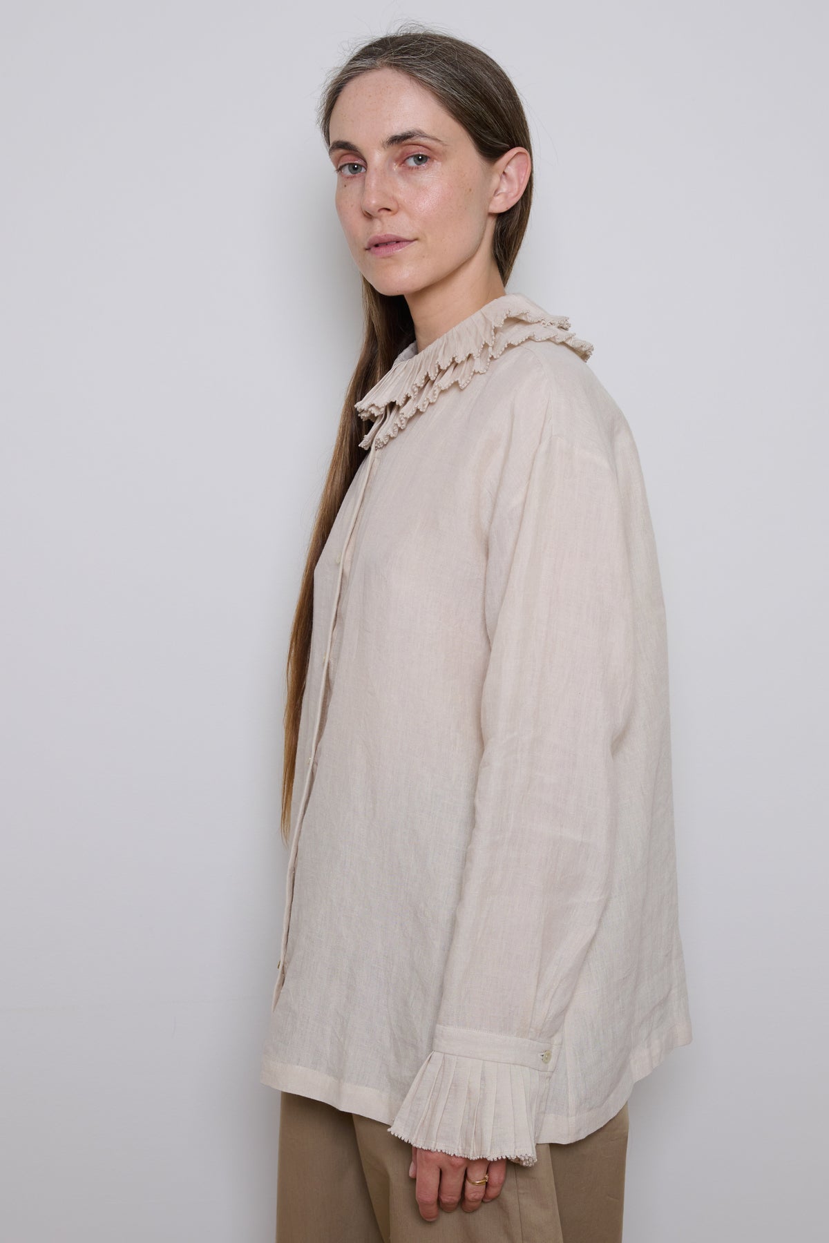 Bunon | Linen Shirt -  Ecru
