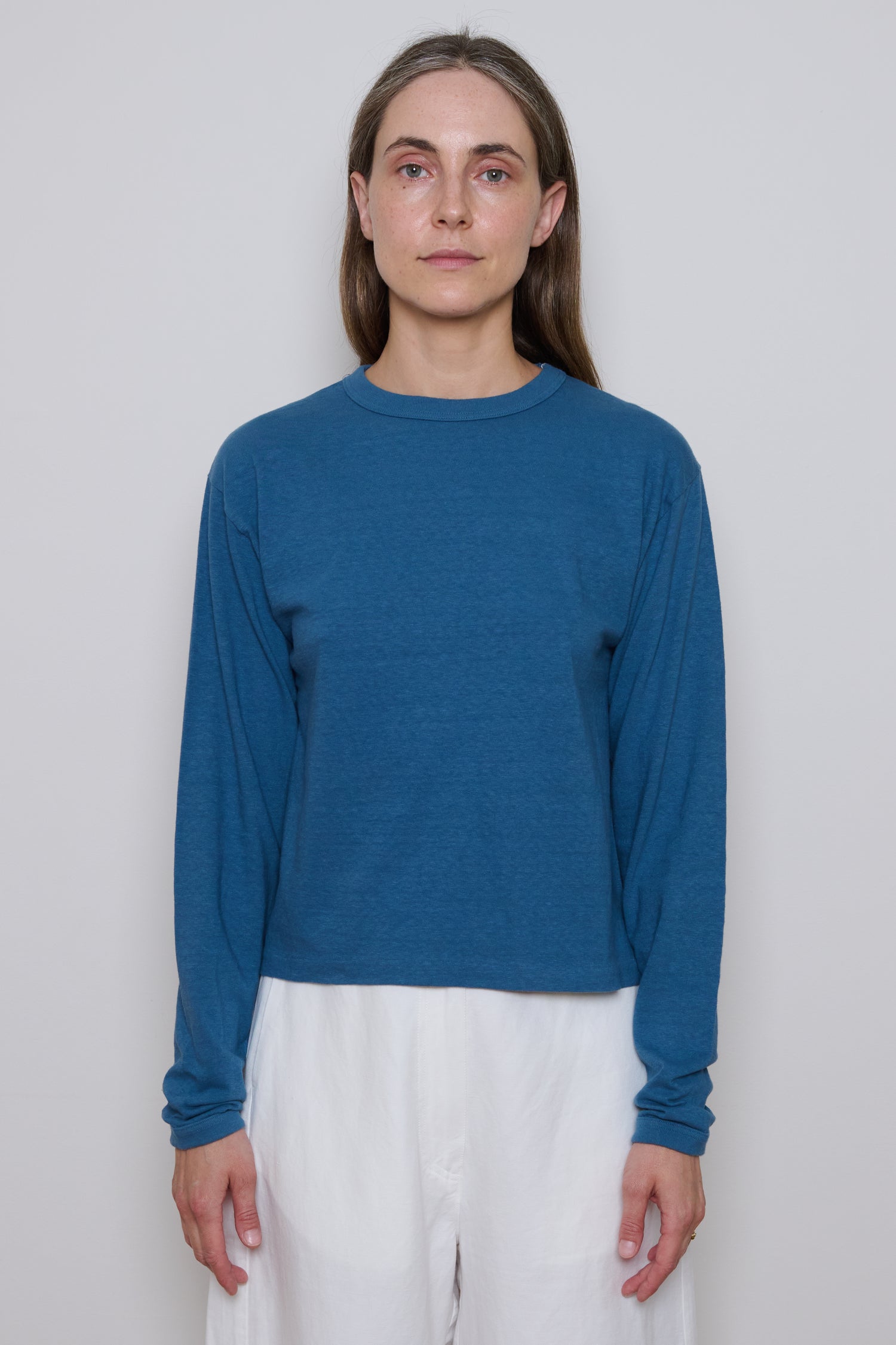 Sunray | Hi'aka Long Sleeve T-shirt - Indian Teal