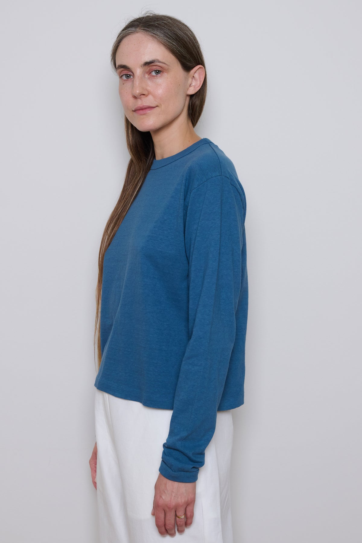 Sunray | Hi'aka Long Sleeve T-shirt - Indian Teal